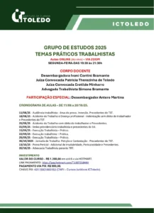 No dia 04 de agosto, às 18h30, a sede da Associação dos Advogados de Santos recebe a palestra “Execução Trabalhista Efetiva: uma abordagem conectada à realidade”, com a presença da ilustre juíza do TRT da 2ª Região, Samantha Fonseca Steil Santos e Mello (@samanthasmello), atualmente lotada na 4ª Vara do Trabalho de Cubatão.