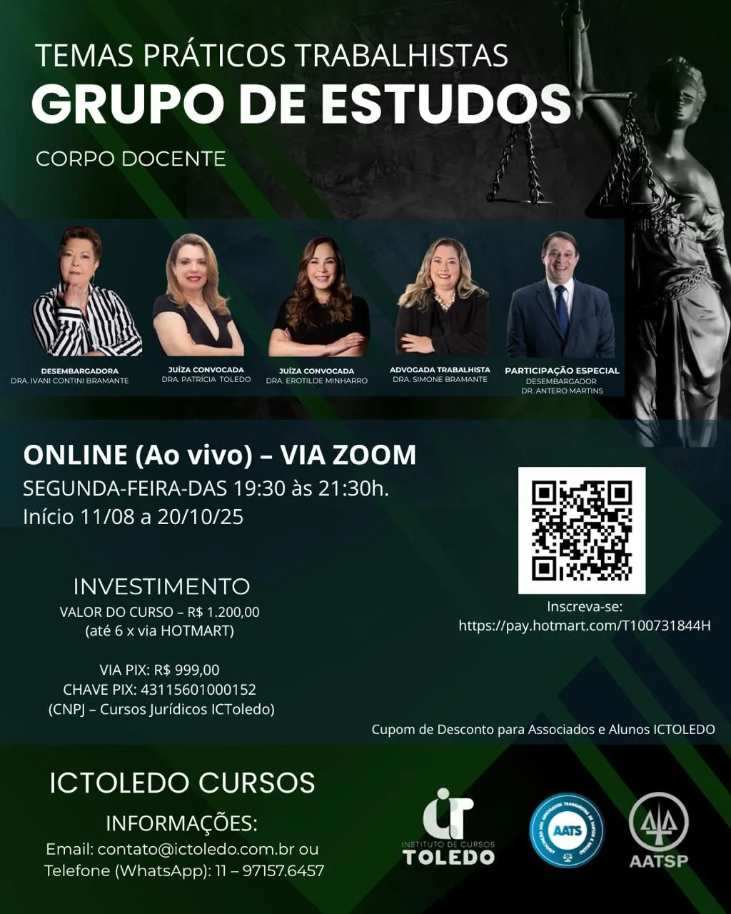 Grupo de Estudo – Temas Práticos Trabalhistas