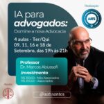 Participe do curso “IA para Advogados”